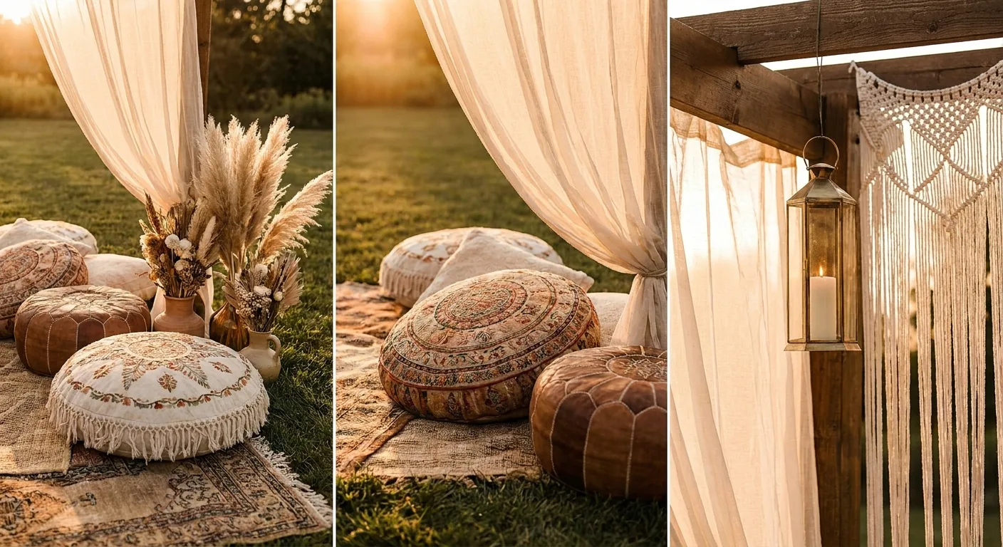Mariage bohème : idées déco pour une ambiance naturelle